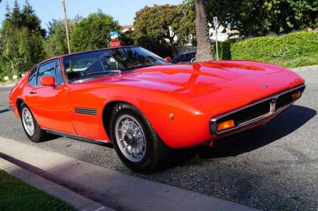 1969 Maserati Ghibli 4.7L 330HP V8 COUPE WITH AC & KNOCK OFF WHEELS - photo 6