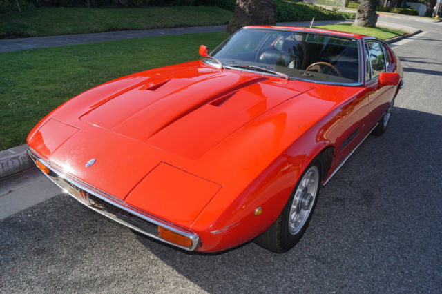 1969 GHIBLI 4.7 330HP V8 COUPE - MATCHING #'S IN EXCELLENT UNRESTORED CONDITION! 1969 Maserati Ghibli 4.7L COUPE-EUROPEAN MODEL WITH SERVICE RECORDS!
