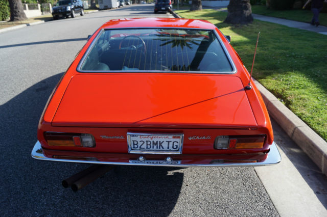 1969 Maserati Ghibli 4.7L COUPE-EUROPEAN MODEL WITH SERVICE RECORDS! - photo 9