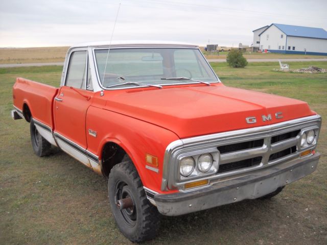 1969 GMC 4x4 PICK-UP!!!!! VERY SOLID PROJECT!! NO RESERVE!!! 1969 GMC Other