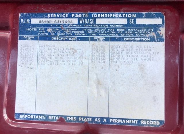 1969 GMC C10 -- - photo 6