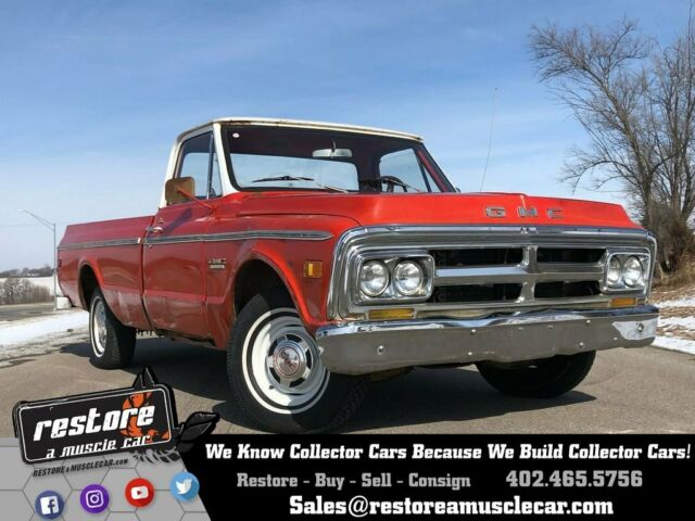 1969 GMC C10 Pickup, No Reserve, 4x2, AC, V8 - Automatic, Long Box 1969 GMC Sierra 1500 Pickup, No Res. AC, V8 - Auto, Long Box