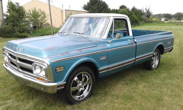 1969 GMC SIERRA GRANDE 1500 Auto, A/C, Tilt, Bench, Original, 28,811 miles 1969 GMC 1500 Sierra Grande
