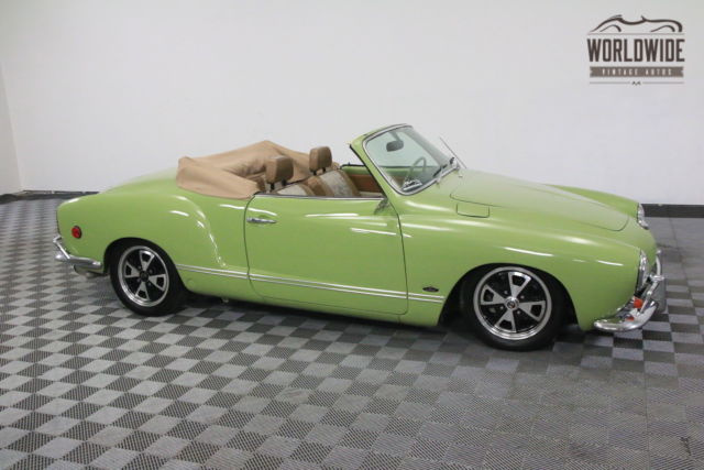 1969 Volkswagen Karmann Ghia REBUILT 1600 CC ENGINE ORIGINAL DASH - photo 6