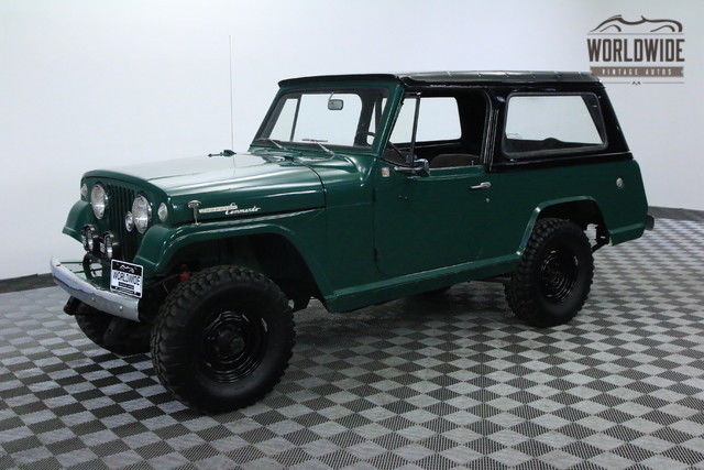 1969 Green SPRUCE TIP GREEN DAUNTLESS V6 4X4! 1969 Jeep Commando SPRUCE TIP GREEN DAUNTLESS V6 4X4
