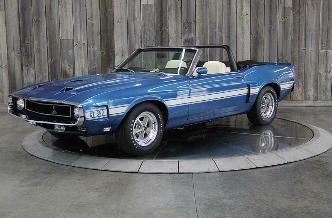1969 GT350 Restored Number Matching Car 4spd Marti Report CONVERTIBLE SHOW QUALI 1969 Shelby GT350 Restored Number Matching Car 4spd Marti Report