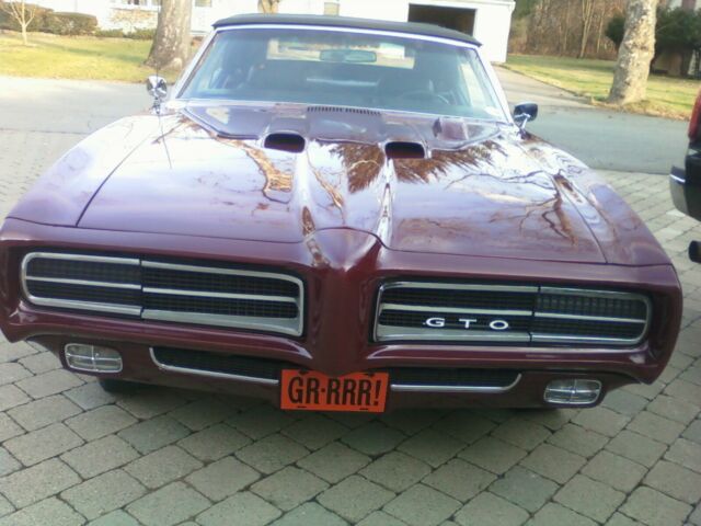1969 GTO CONVERTIBLE RAM AIR III 4SPD 1969 Pontiac GTO Convertible