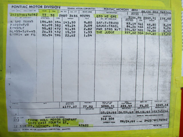 1969 Pontiac GTO - photo 2
