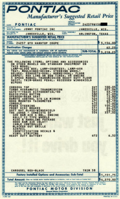 1969 Pontiac GTO - photo 12