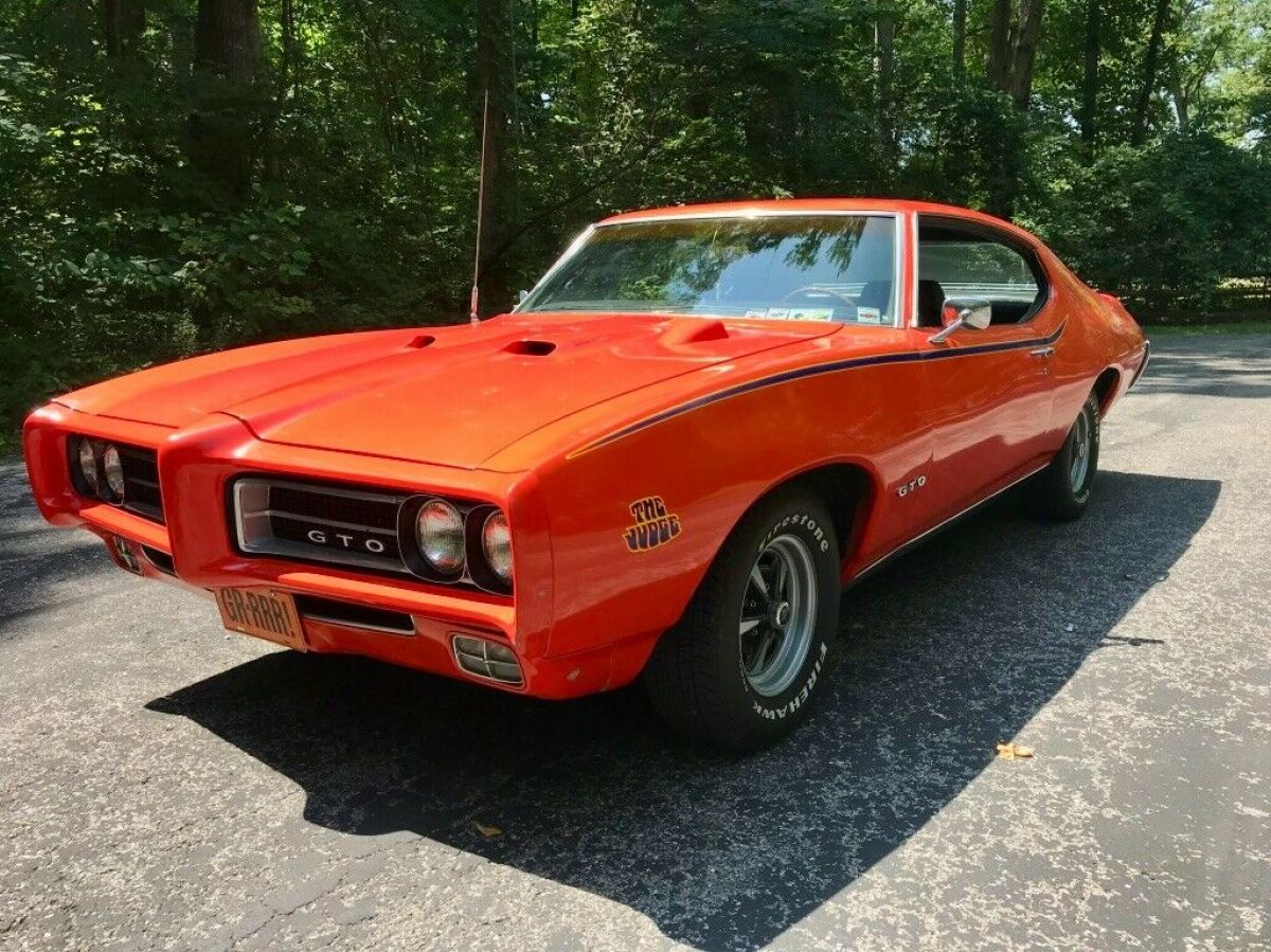 1969 GTO JUDGE - REAL DEAL NUMBERS MATCHING ENGINE - PHS VERIFIED JUDGE OPTION 1969 Pontiac GTO