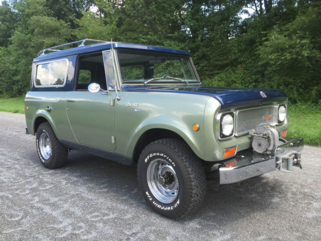 1969 IH INTERNATIONAL SCOUT 800A ARISTOCRAT V8 4X4 1969 International Harvester Scout