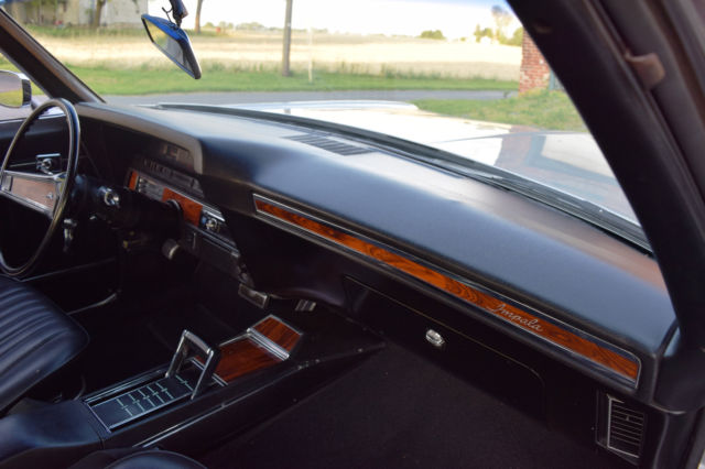 1969 Chevrolet Impala 2-DR CUSTOM COUPE W/CONSOLE & REBUILT ORG ENGINE - photo 7