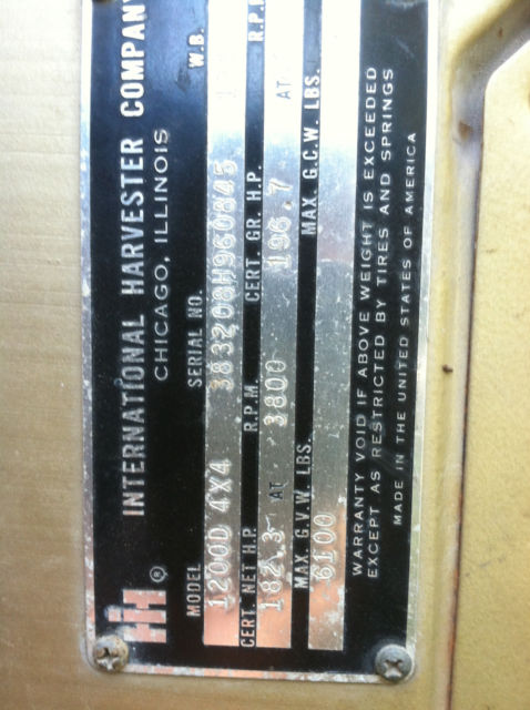 1969 International Harvester 1200D - photo 11