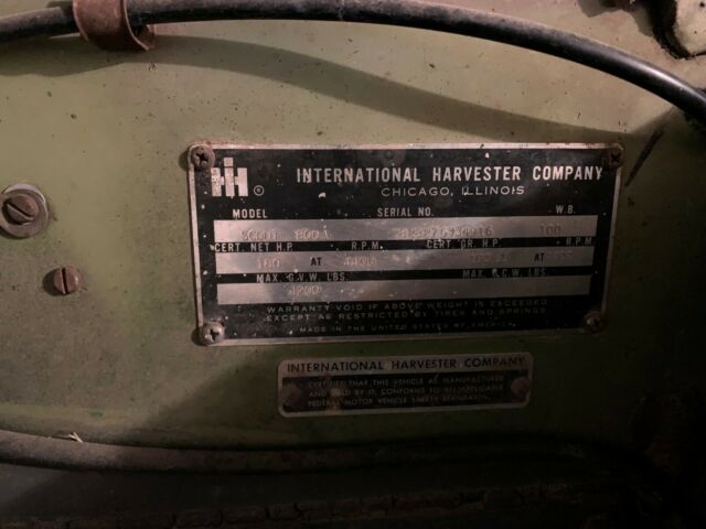 1969 International Harvester Scout 4 SPEED 4x4 304 V-8 - photo 12