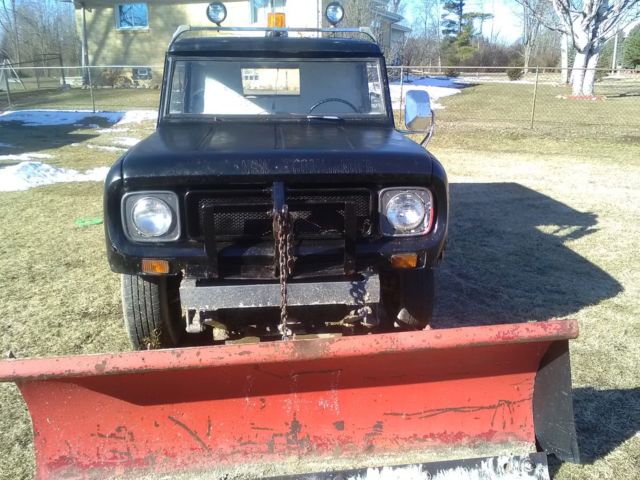 1969 international scout 800a plow truck 4cyl 4x4 1969 International Harvester Scout