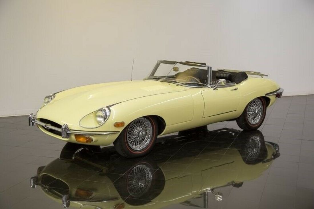 1969 Jaguar E-Type Convertible Series II Convertible 4 Speed Manual 4.2 Liter In 1969 Jaguar E-Type Series II Convertible