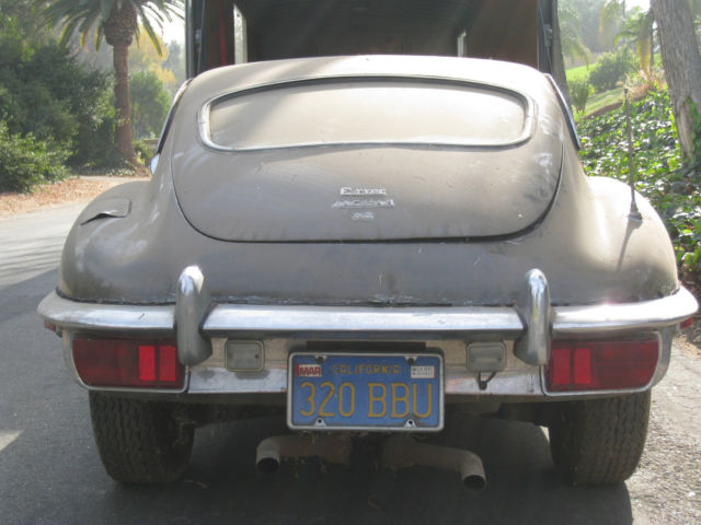 1969 Jaguar E Type Fixed head Coupe California Barnyard Find 1969 Jaguar E-Type Fixed Head Coupe