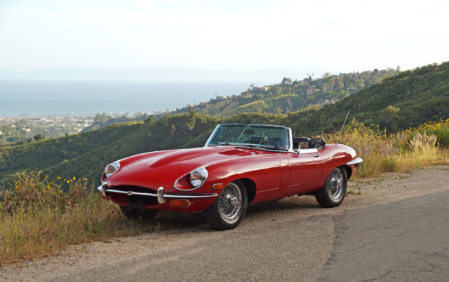 1969 Jaguar E-Type OTS: One Owner, 40k Miles, Extremely Original, No.s Matching 1969 Jaguar E-Type Open Two Seater (OTS)