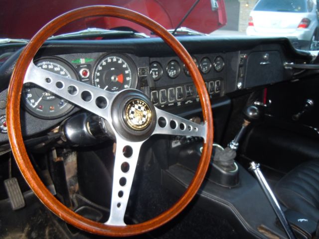 1969 Jaguar E-Type black leather - photo 10
