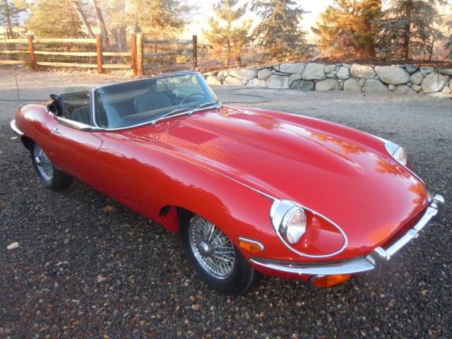 1969 Jaguar E-Type black leather - photo 12