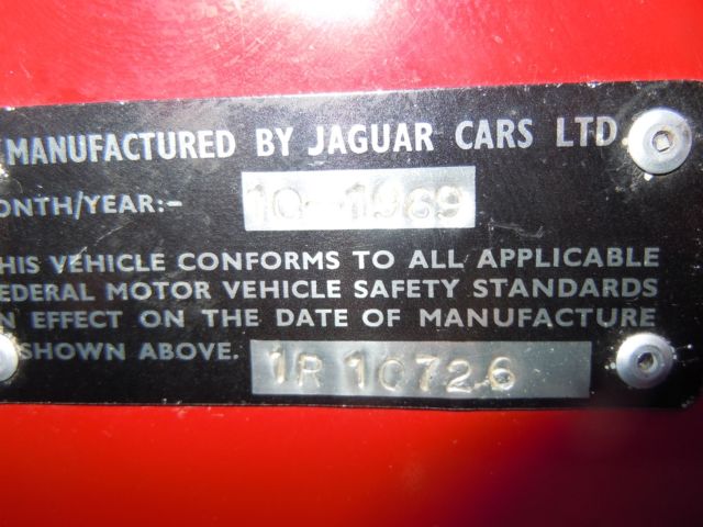 1969 Jaguar E-Type black leather - photo 8