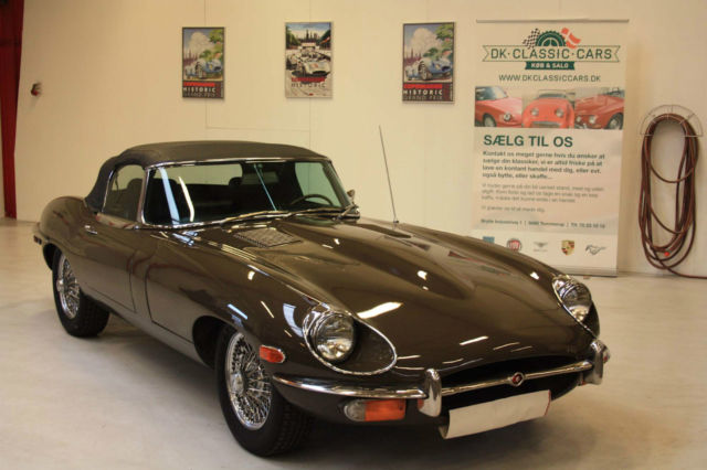 1969 Jaguar E-type Series II OTS, 4-speed Manual, Matching Numbers Car 1969 Jaguar E-Type OTS Roadster