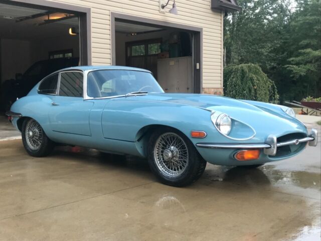 1969 Jaguar XK E Type 4.2 coupe coltswold blue NO RESERVE 1969 Jaguar E-Type