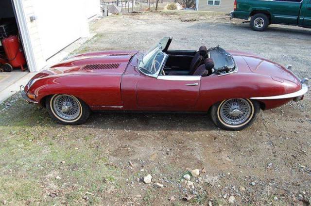 1969 Jaguar E-Type XKE Roadster, Needs Restoration - photo 4