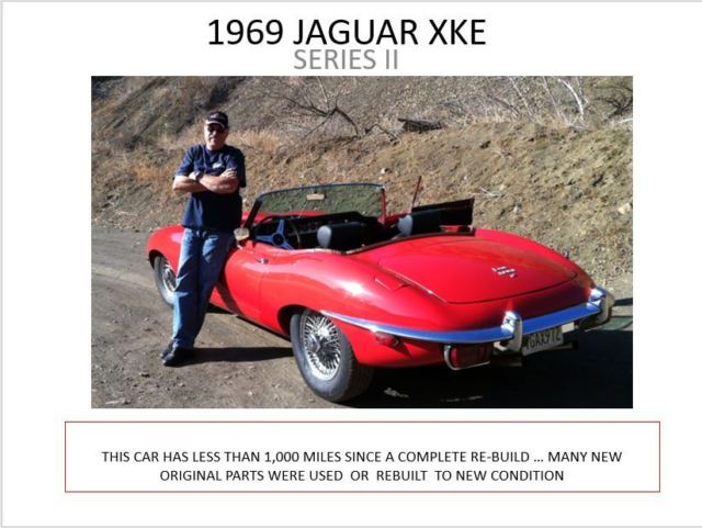 1969 JAGUAR XKE SERIES 2 CONVERTIBLE 1969 Jaguar E-Type