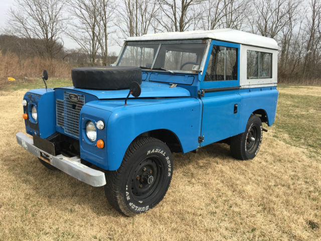 1969 Land Rover Defender Series IIA Runs & Drives Great! w Tons of Extra Parts 1969 Land Rover Defender series IIA