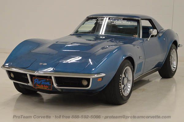 1969 Chevrolet Corvette Convertible Lemans Blue 427-400HP
