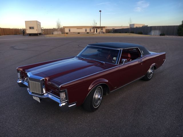 1969 Lincoln Continental mark iii 460 red leather 1969 Lincoln Mark Series mark iii