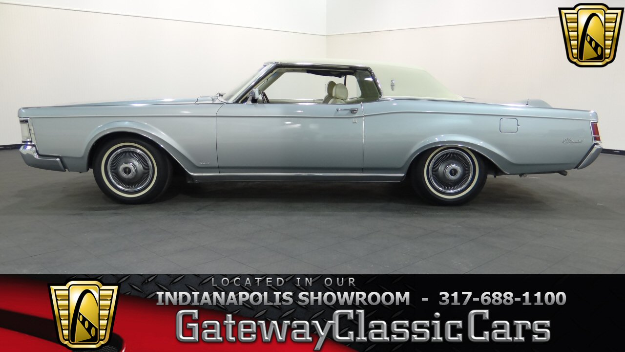 1969 Lincoln Continental Mark III 56279 Miles Silver 2DR 460 CID V8 3-Spd Auto 1969 Lincoln Continental Mark III
