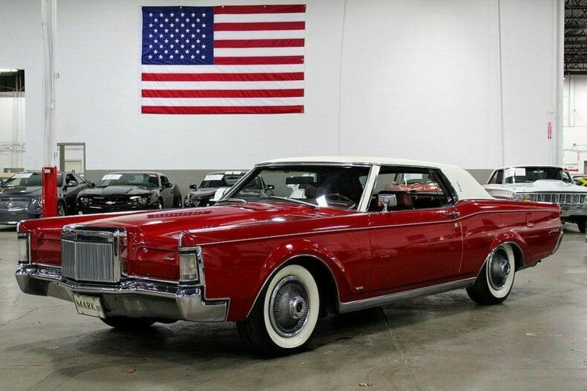 1969 Lincoln Continental Mark III 60702 Miles Red 460ci V8 Automatic 1969 Lincoln Continental Mark III