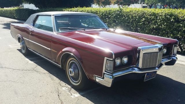 1969 Lincoln Continental Mark III Coupe Original LOW MILES 1969 Lincoln Continental Mark III Coupe