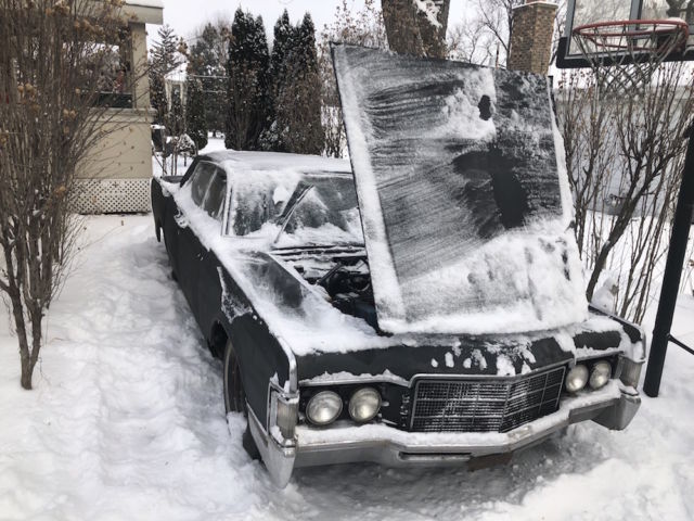 1969 Lincoln Continental Sedan (Black/Black Texas Car, Suicide Doors) 1969 Lincoln Continental Sedan (4-Door, Code 53A)