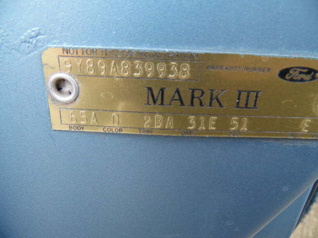 1969 Lincoln Mark Series - photo 9