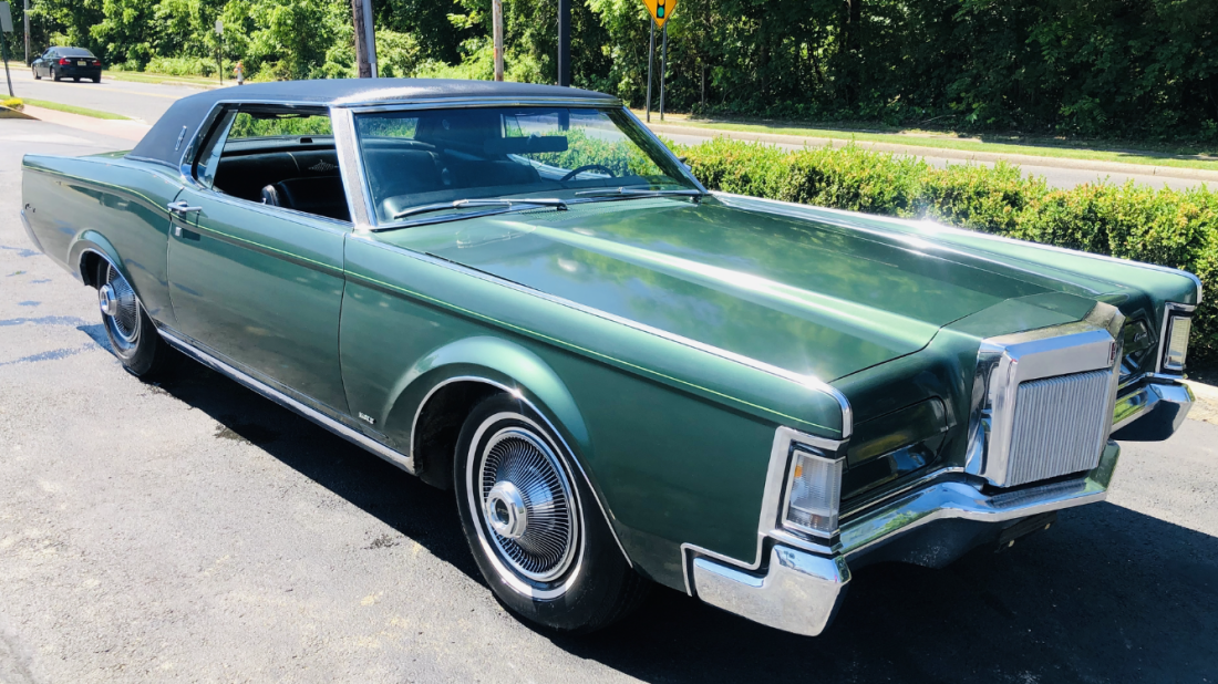 1969 Lincoln Mark III 85071 Miles Green 460ci V8 Automatic 1969 Lincoln Mark Series MARK III