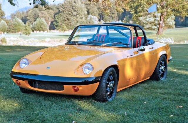 1969 Lotus Elan fully restored and loaded with upgrades 1969 Lotus Elan Roadster fully restored with 26R upgrades