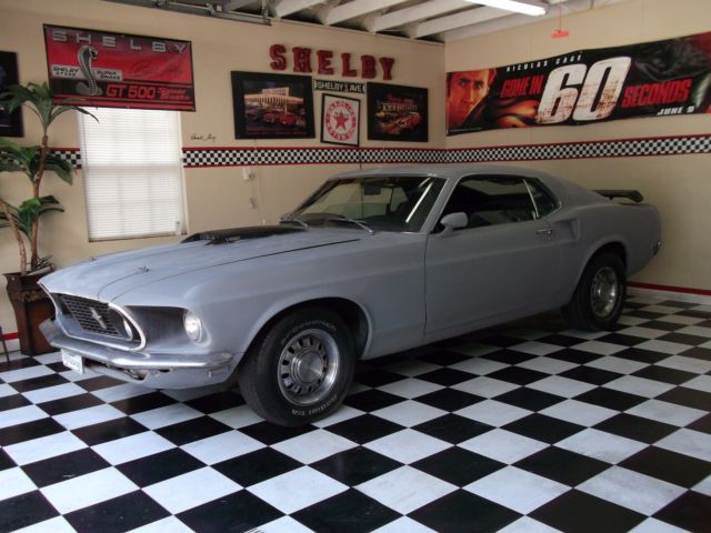 1969 Ford Mustang MACH 1 390 4 speed SEE VIDEO LOW RESERVE Export Ok - photo 2