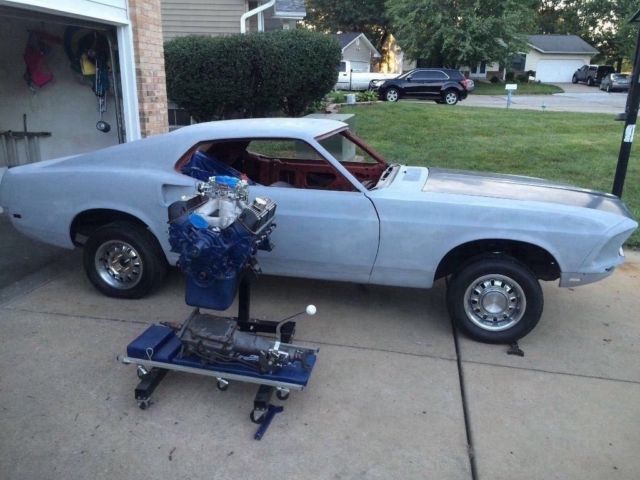 1969 Mach 1 Mustang 428 Cobra Jet R code with top loader & engine 1969 Ford Mustang 428 cobra jet R code