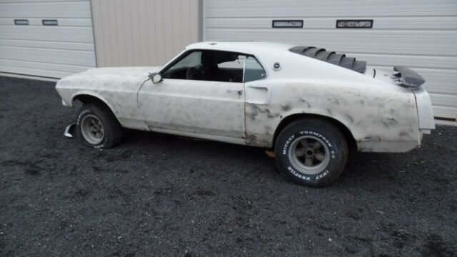 1969 Mach 1 Mustang Factory Indian Fire Red, 4 Speed, M Code 351 4V, White Int 1969 Ford Mustang Mach 1