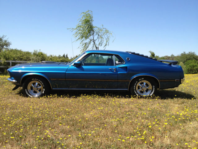 1969 Mach 1 Mustang M-Code SHAKER Marti Report 1969 Ford Mustang Mach 1
