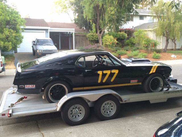 1969 Mach 1 Open Track Car SCCA, NASA, vintage log book 1969 Ford Mustang