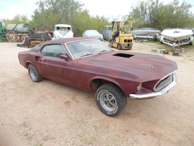 1969 Ford Mustang Mach 1 Real Deal R Code 428 CJ Ram Air Factory4sp - photo 2