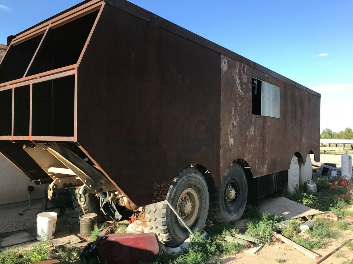 1969 Mack Military 8X8 Bugout/ Prepper Vehicle Oshkosh chassis Hemtt AR400 outer 1969 Other Makes
