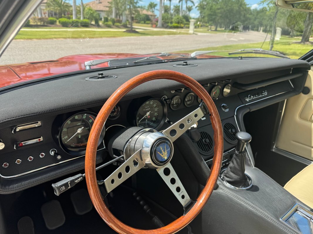 1969 Maserati Ghibli 4.7L Coupe Concourse Restoration - photo 7