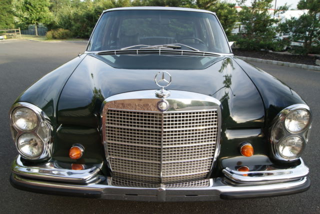 1969 Mercedes-Benz 280SE Base 2.8L Dark Olive/Black Leather W108 NO RESERVE !!!! 1969 Mercedes-Benz 200-Series SE