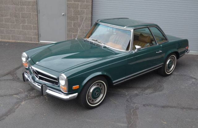 1969 Mercedes-Benz 280SL 75000 Miles Green Automatic 1969 Mercedes-Benz SL-Class --