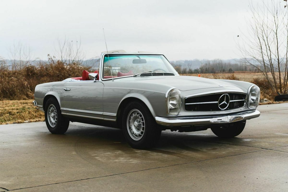1969 MERCEDES BENZ 280SL COMPLETE RESTORATION FREE SHIPPING 1969 Mercedes-Benz SL-Class PAGODA CONVERTIBLE